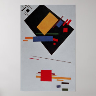 Suprematist Composition, 1915 Poster