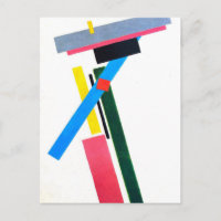 Suprematistic Construction by Kazimir Malevich