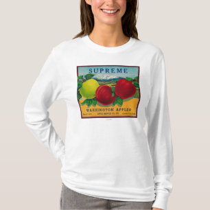 Supreme Apple Label - Washington State T-Shirt