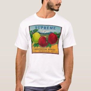 Supreme Apple Label - Washington State T-Shirt