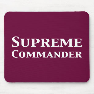Supreme Commander Gifts Mouse Mat