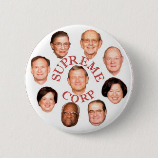 Supreme Corp. 6 Cm Round Badge