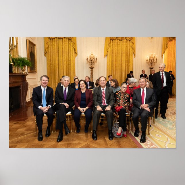 Supreme Court Justices Poster (Front)