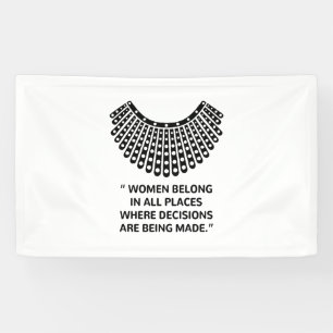 Supreme Court RUTH BADER GINSBURG Rbg Banner