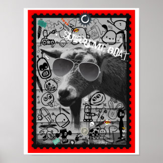 Supreme Goat Poster {Greatest Of All Time}