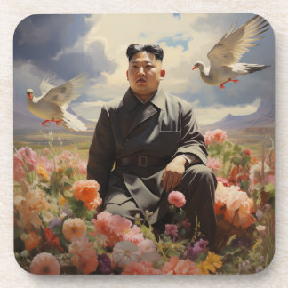 Supreme Leader Kim Jong Un Coaster