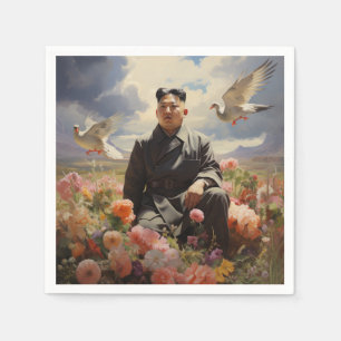 Supreme Leader Kim Jong Un Napkin