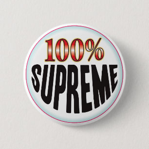 Supreme Tag 6 Cm Round Badge