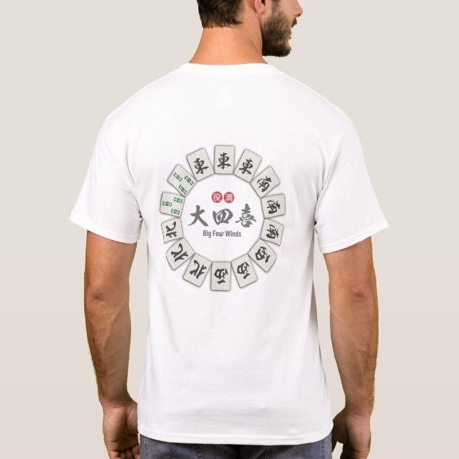 Supreme Winds Great Four Joys T-Shirt (Back)