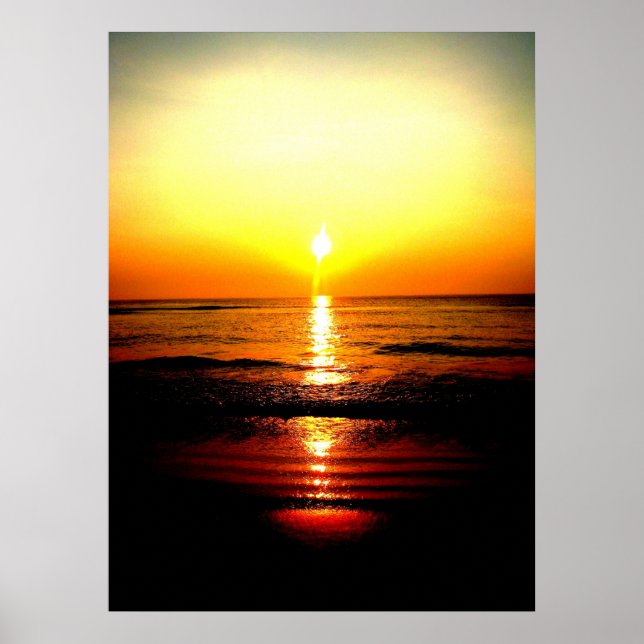 SupremeBeachsunrise Poster (Front)