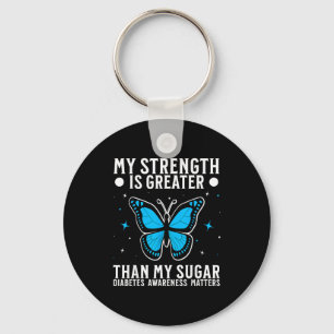 Suprt Diabetes Awareness Month Diabetes For Women Key Ring