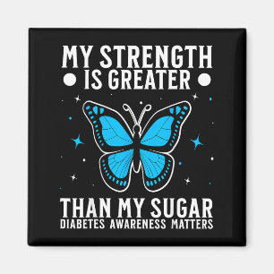 Suprt Diabetes Awareness Month Diabetes For Women  Magnet