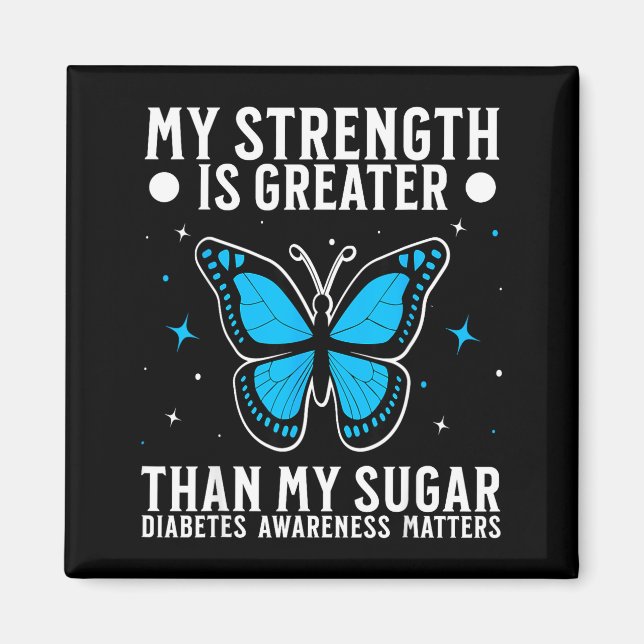 Suprt Diabetes Awareness Month Diabetes For Women  Magnet (Front)