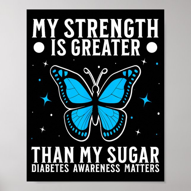 Suprt Diabetes Awareness Month Diabetes For Women  Poster (Front)