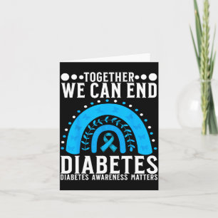 Suprt Diabetes Awareness Month For Diabetes Women  Card