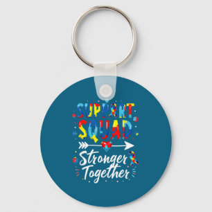 Suprt Squad Asperger's Syndrome Awareness  Key Ring