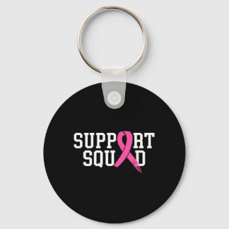 Suprt Squad Breast Cancer Awareness Month nk Key Ring