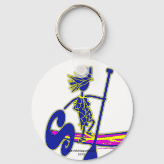 SUPS I'd Rather Be Paddling Key Ring