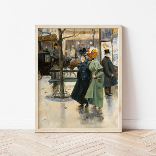 Sur les Boulevards   Louis Abel-Truchet Poster