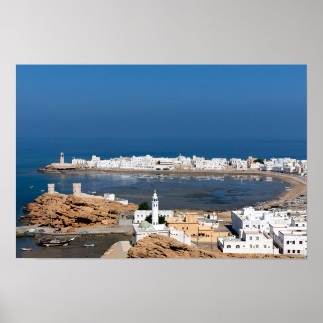 Sur town near Muscat - Oman Poster (Front)