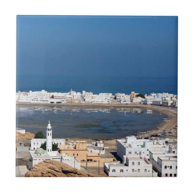Sur town near Muscat - Oman Tile (Front)