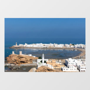 Sur town near Muscat - Oman Window Cling