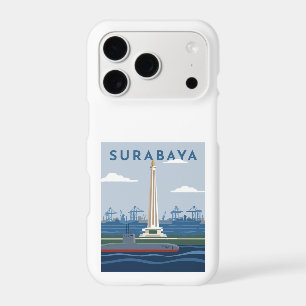 Surabaya Indonesia Travel Poster
