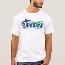 Surabaya T-Shirt – Bold Maritime City Name Graphic