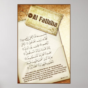 Surah Fathiha Poster