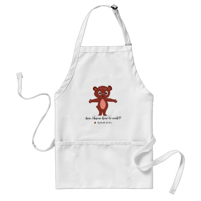 Sure I know how to cook apron (Front)