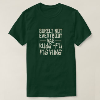 Surely not everybody was kung fu fighting T-Shirt