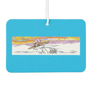 Surf Alaska car air freshener