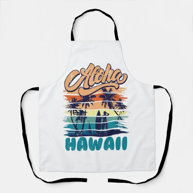 Surf - Aloha Hawaii Apron (Front)