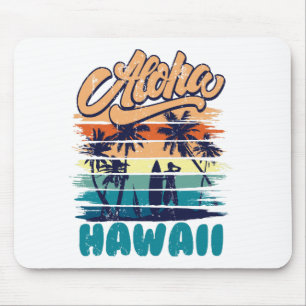 Surf - Aloha Hawaii Mouse Mat