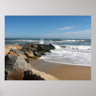 Surf and Sand Poster