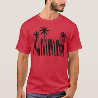 Surf barcode surf design T T-Shirt
