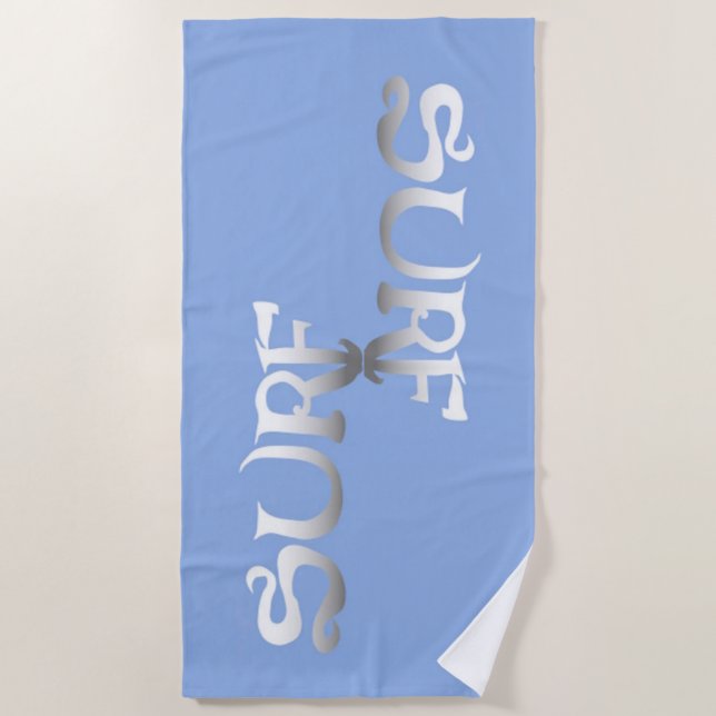 Surf beach towel (Front)