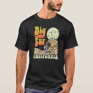 Surf Big Sur Vintage California Surfer Distressed T-Shirt