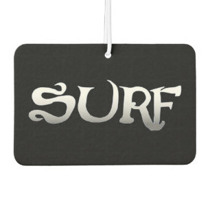Surf black car air freshener