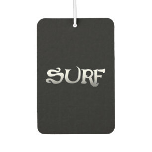 Surf black car air freshener