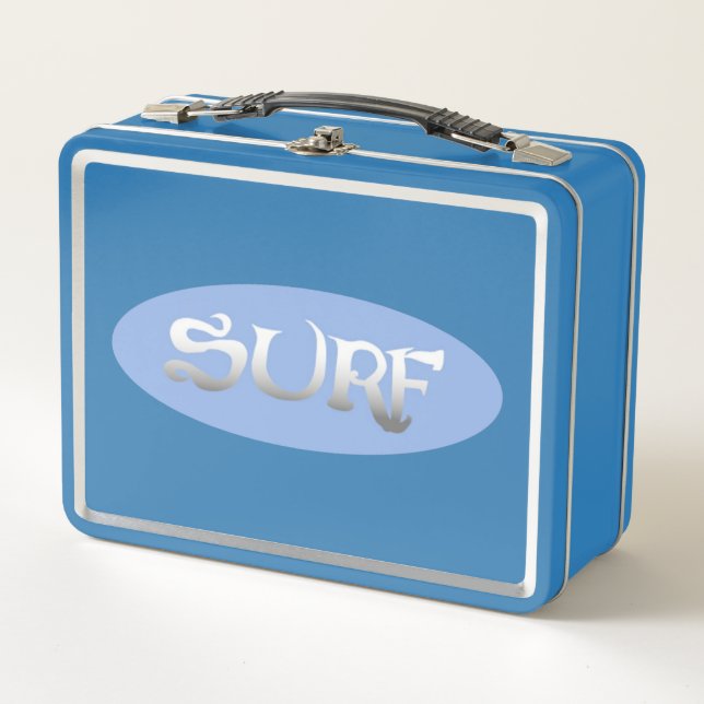 Surf blue lunchbox (Front)