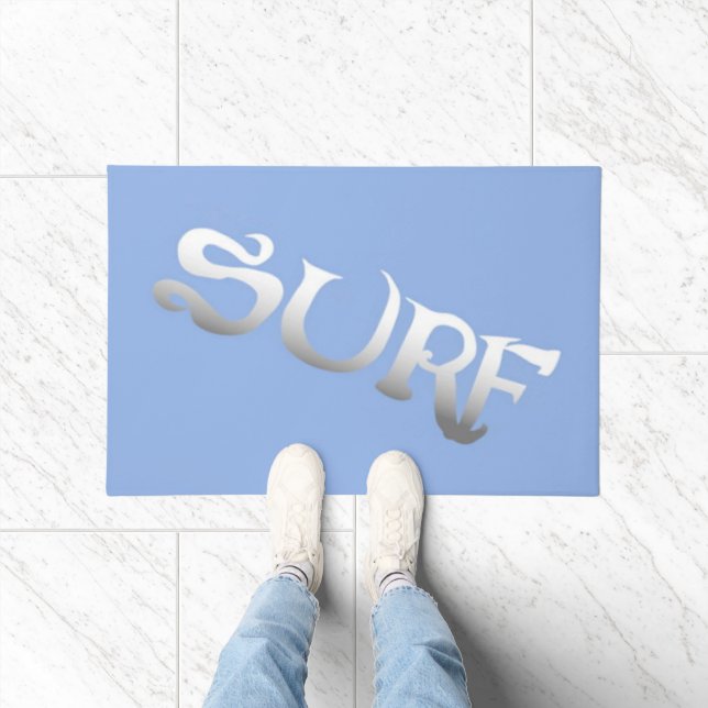 Surf blue tilted doormat (Indoor)