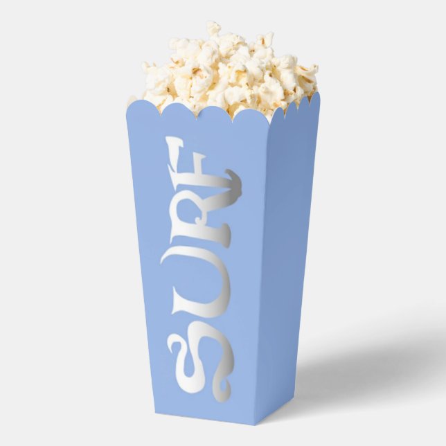 Surf blue vertical popcorn boxes (Popped)