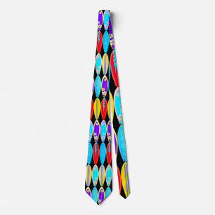 SURF BOARD TIE green blue fun