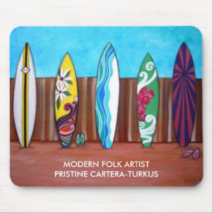 SURF BOARDS MOUSE MAT