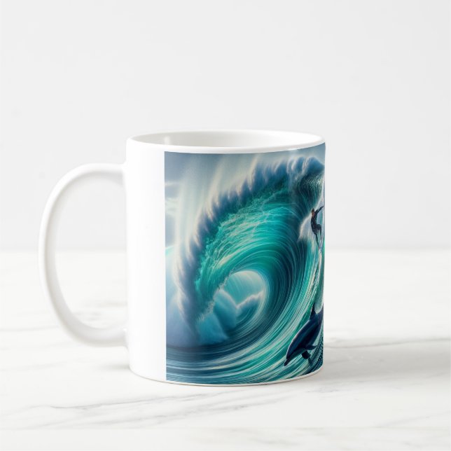 Surf Buddies 1 & 2 Coffee Cup (Left)
