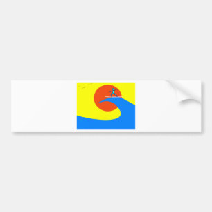 Surf Bumper Sticker