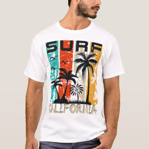 Surf California Bliss: Ride the Waves T-Shirt