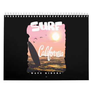surf california calendar