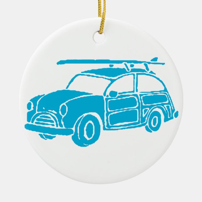 Surf car ornament (Front)